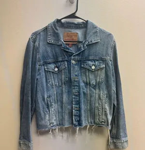 Lucky Brand Classic Tomboy Denim Trucker Jacket thumbnail 2