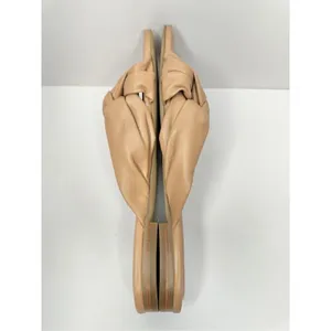 Marc Fisher Sandals Size‎ 8.5 Tan Square Open Toe Knot Detail thumbnail 7