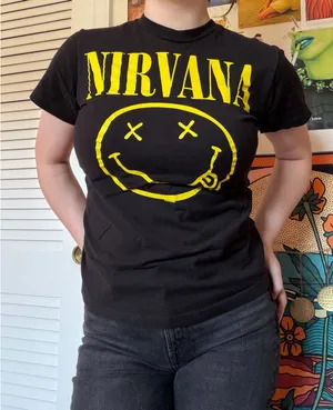 Nirvana tshirt Black thumbnail 1