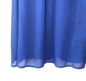 Altar’d State Crochet Sleeve Shift Dress Navy Blue Mini Lined thumbnail 5