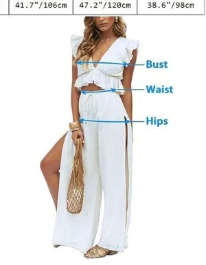 2 Pieces Outfits Jumpsuits Sz.XL Black thumbnail 3