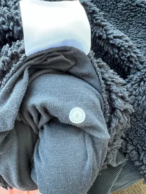 Lululemon black sherpa half zip thumbnail 3