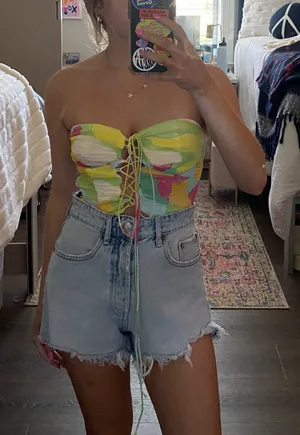 Zara Corset Top thumbnail 1