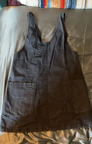 Black denim dress Size M thumbnail 1