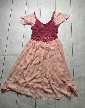 Free People NWOT Dress Size Medium Crochet thumbnail 1