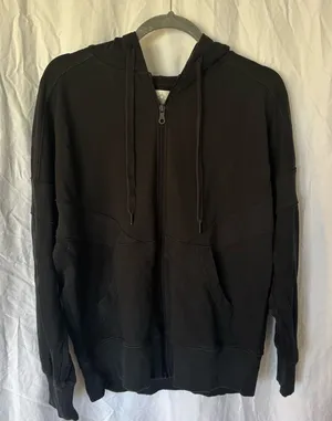Aerie by Offline Black Zip-up Jacket Size Small thumbnail 1