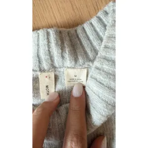 Anthropologie Moth Sweater Women's Oversize Crewneck Wool Blend Size Medium thumbnail 5