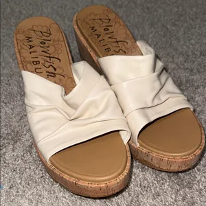 Blowfish MALIBU women’s size 10M Boynton Wedge slip on sandal new without box thumbnail 1
