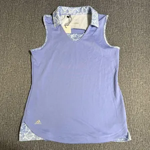 Adidas Women’s Golf Fashion Print Sleeveless Polo thumbnail 2