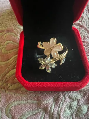 & Other Stories Women’s Gold Tone Embellished Ring Size 8 thumbnail 2