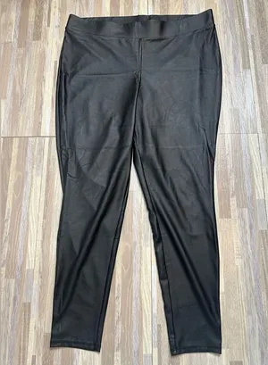 Torrid Faux Leather Leggings, Size 2 thumbnail 1