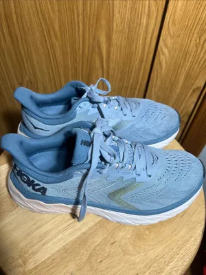 Hoka Women's Light Blue Athletic Running Shoes thumbnail 4