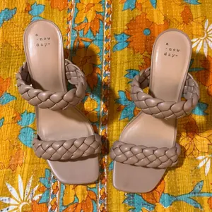 A New Day Braided Heeled Sandals thumbnail 1