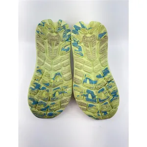 Hoka Womens 8 White Kawana Running Shoes Sneakers Teal Pink Lime Green thumbnail 9