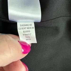 Banana‎ Republic Factory Womens 4 Black Linen Blend Boat Neck Mini Dress NWT thumbnail 8