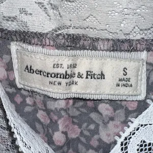 Abercrombie & Fitch floral lace camisole tank top size small thumbnail 4