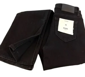 Hidden Los Angeles Womens‎ High Rise Slit Hem Ryan Bootcut Jeans Black Sz 24 NWT thumbnail 1