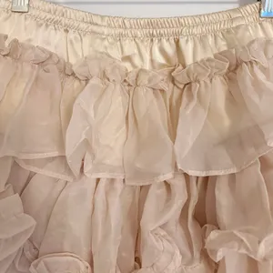 Japanese Kawaii Y2K Dusty Pink Cottage Ballet Ruffle Mini Tier Skirt Skorts thumbnail 6