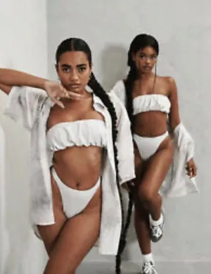 Sisters and Seekers MILK bikini White thumbnail 2