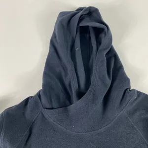 Columbia Hoodie Sweatshirt Womens Medium Black Pullover Fleece Lightweight thumbnail 2