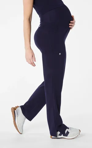Women's Navy Kade - Maternity Straight-Leg Scrub Pant™ thumbnail 1