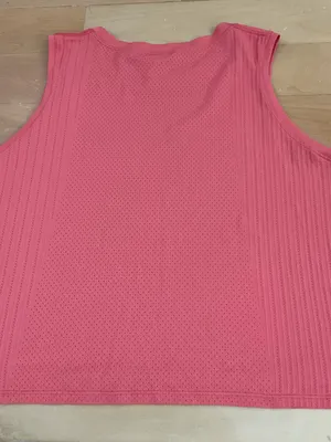 Lululemon Train to Be Tank Top Warm Coral / Warm Coral Sz 12 thumbnail 5