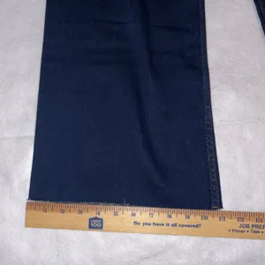 Maeve Anthropologie the Ettie High Rise Wide Leg Cropped Raw Hem Jeans Dark Wash thumbnail 7