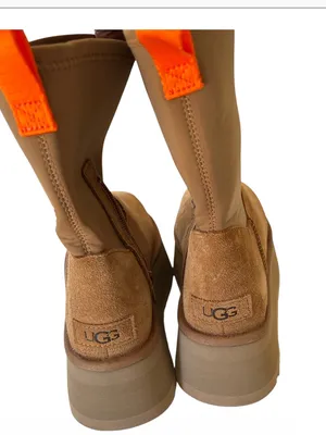 UGG Classic Dipper Platform Boot - Women's, Chestnut, size 8, NWT no box thumbnail 7