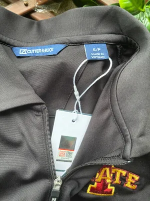 Cutter and Buck Black Iowa State polo tank size small thumbnail 5