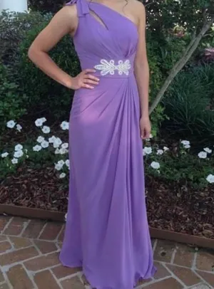 Purple Formal Dress Size 4 thumbnail 1