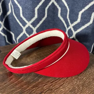 Red Visor Hat thumbnail 4