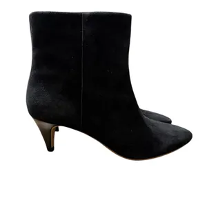 👢 Dolce Vita Dee Suede Kitten Heel Bootie‎ in Black Size 6 👢 thumbnail 4