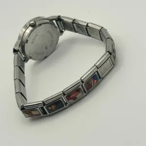 NASCAR Collectible Watch Silver-tone Women’s Watch Working New Battery thumbnail 5