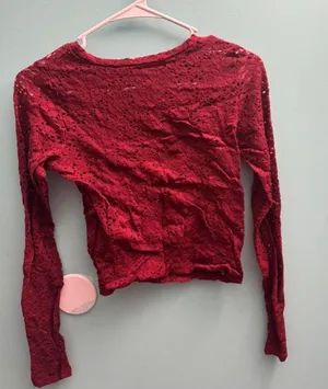 Hollister long sleeve crop top  thumbnail 1