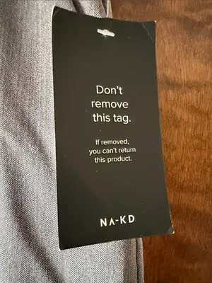 NA-KD Heavy Low Waist Suit Pants. Size 40 thumbnail 5
