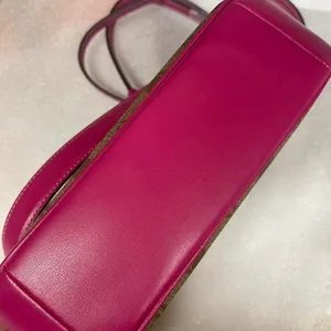 Coach Khaki Cerise Teri Shoulder Bag thumbnail 8