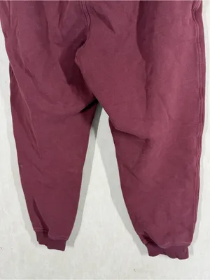 Lululemon Women’s Scuba High-Rise Jogger Pants Cotton Terry Mulled Wine 14 thumbnail 8