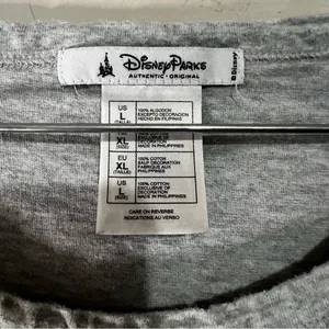 Disney Parks Gray Blue Striped Mickey Mouse T-Shirt Dress‎ thumbnail 6