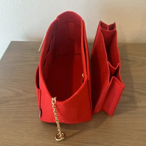 NWT Red Felt Purse Insert thumbnail 4