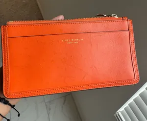 Tory Burch Leather orange wristlets  thumbnail 1