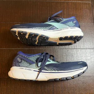 Brooks Ghost 14 Womens Running Shoes Blue‎ Mint White 1203561B446 Size 8.5 B thumbnail 5