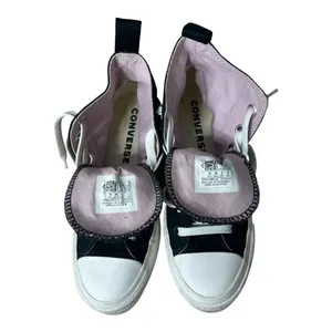 Converse CTAS Lift Hi Size 5 Women Black Pixel Purple Shoes High Platform thumbnail 8