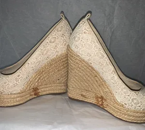 Wedge Lace Heels thumbnail 3