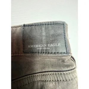 American Eagle Super Stretch X Jegging Pants Women's Size 8‎ Short Gray thumbnail 7