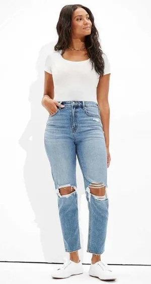 AMERICAN EAGLE Mom Jeans thumbnail 2