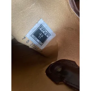 FRYE Melissa Riding Boots Broken-In Size 7 EQUESTRIAN Brown Leather Shoes thumbnail 8