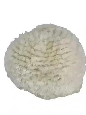 Vintage Hat Hansen Faux Fur White Winter Made In The Usa Adjustable Cap thumbnail 11