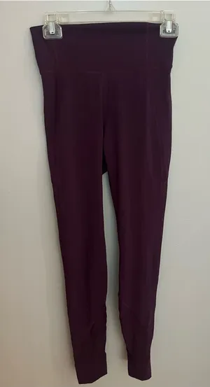 lululemon athletica High-Waist Leggings in Deep Plum thumbnail 1
