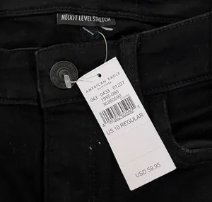 American Eagle Outfitters Ripped Black Jeans thumbnail 3