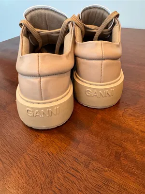 Ganni Sporty Mix Cupsole Platform Sneaker Size 7.5 thumbnail 3
